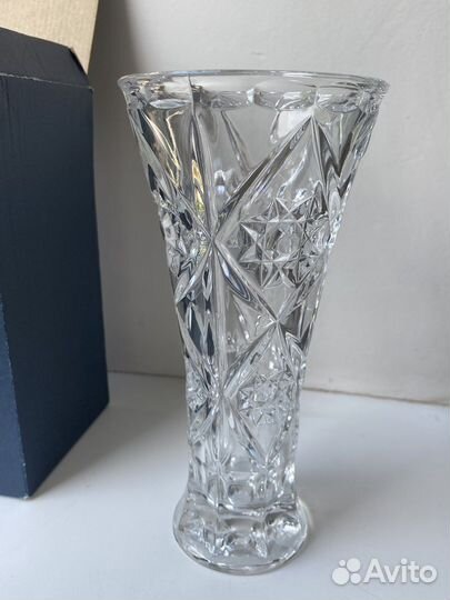 Ваза хрустальная Cristal Bohemia 20см