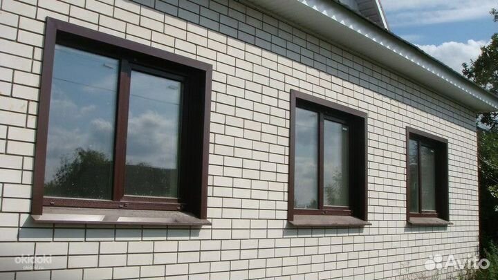 Установка откосов (наружних и внутренних)