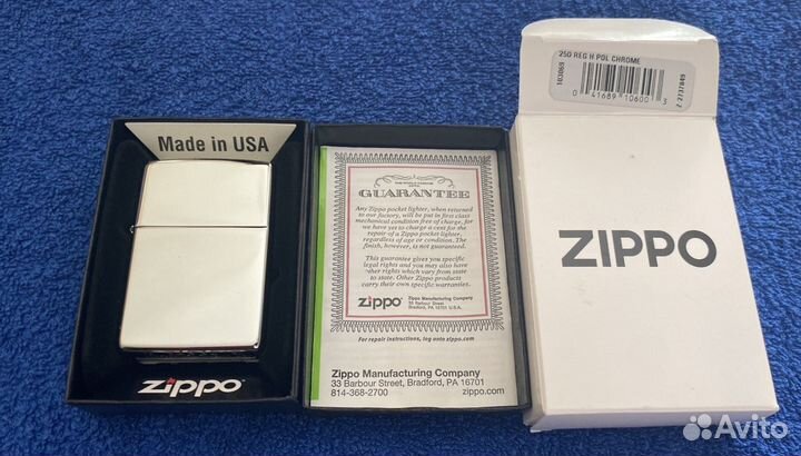Зажигалка Zippo 250 Classic Оригинал США