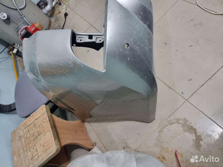 Бампер на lexus LX 570 задний