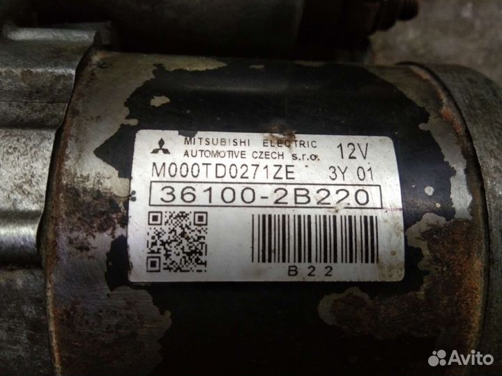 Стартер Хендай I30 GD МКПП