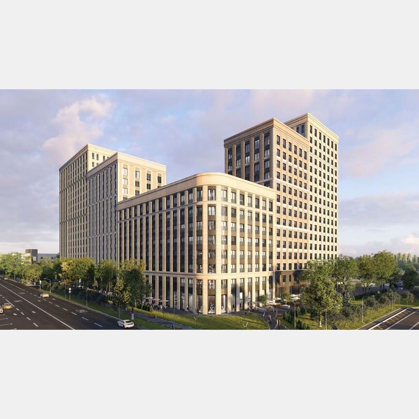 3-к. квартира, 77 м², 2/17 эт.