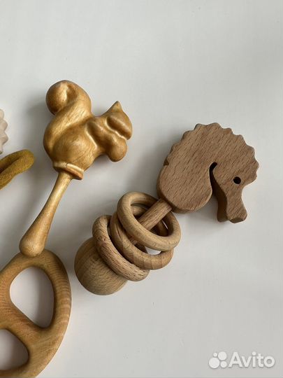 Деревянные игрушки. Монтессори