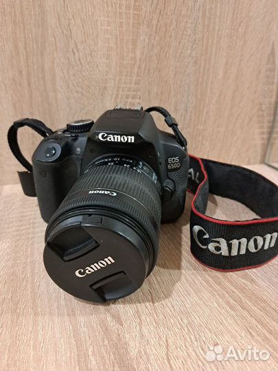 Зеркальная камера Canon EOS 650D + объективы
