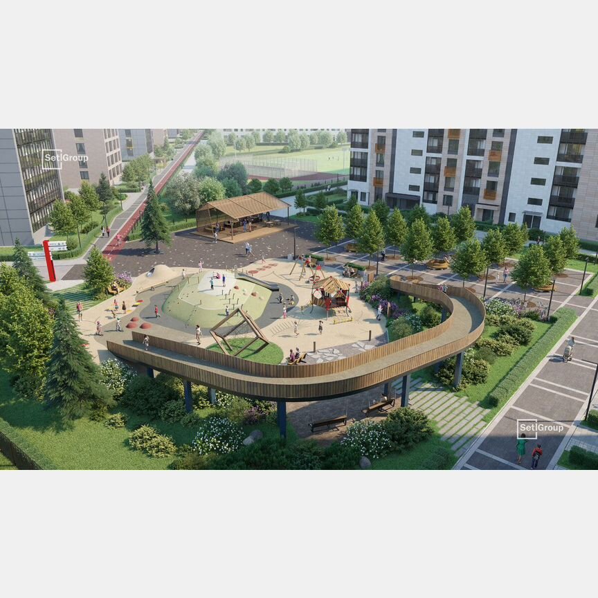 1-к. квартира, 42,1 м², 4/12 эт.