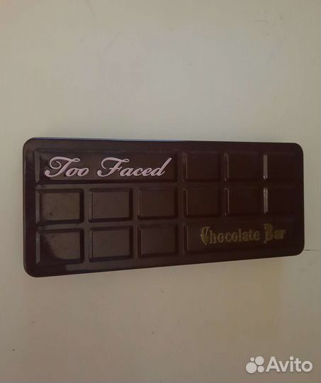 Палетка теней too faced chocolate bar