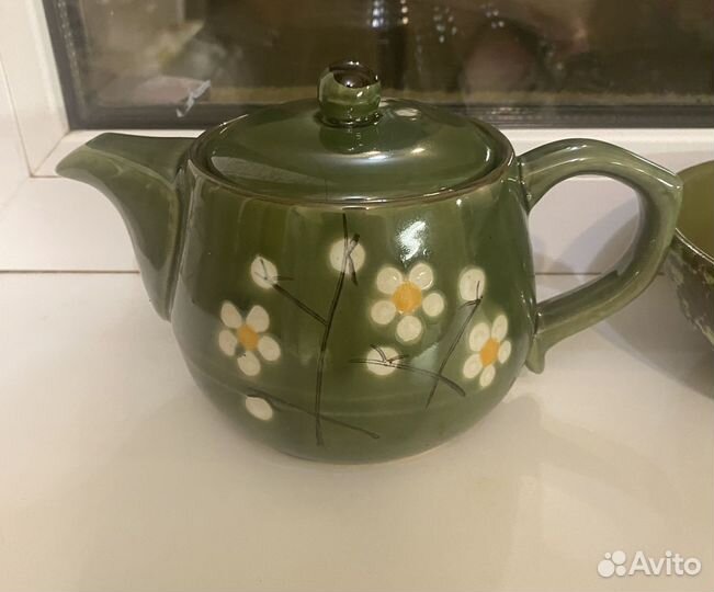 Чайник заварочный зеленый