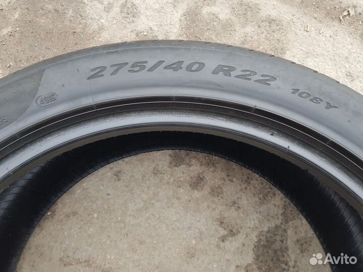 Pirelli P Zero 275/40 R22 108Y