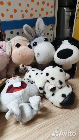 Мягкие игрушки животные