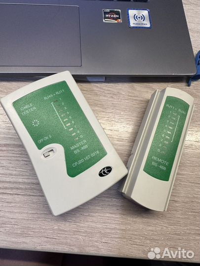 LAN тестер, RJ-45, RJ-11 тестер интернет кабеля