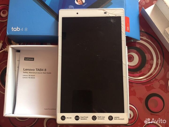 Планшет lenovoTAB4 8