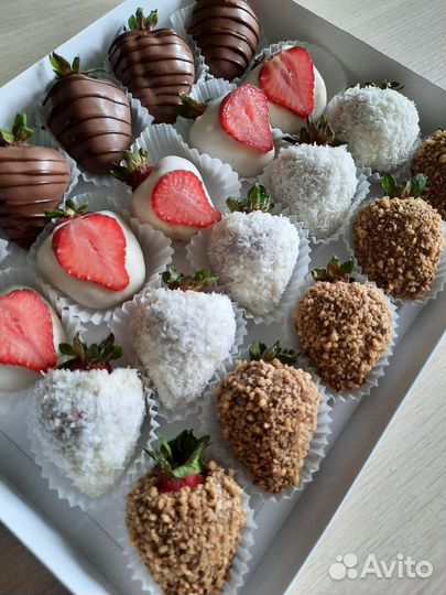 Клубника в бельгийском шоколаде