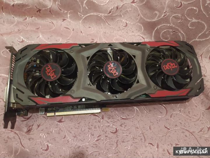 Видеокарта rx570 4gb Red Devil