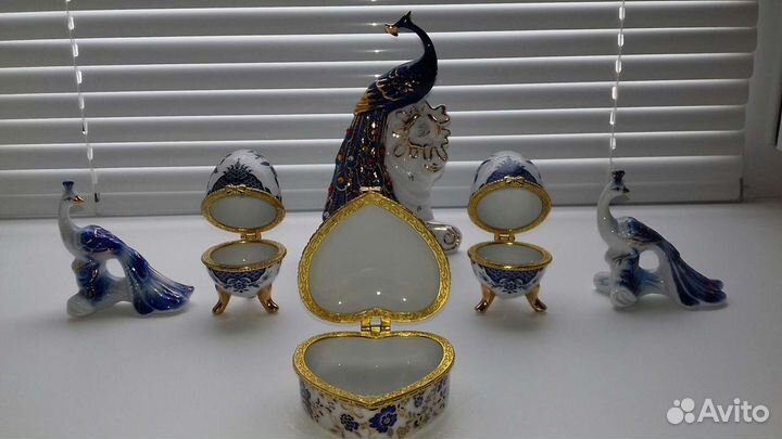 Коллекция Павлины шкатулки