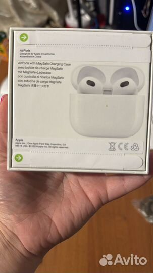 Наушники apple airpods 3