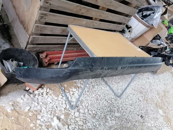 Спойлер заднего бампера Форд Фокус III 14-18гХэтчб