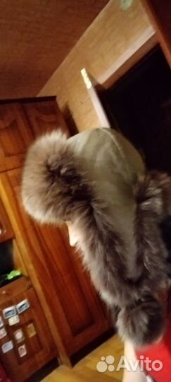 Шапка женская натуральная кожа/мех