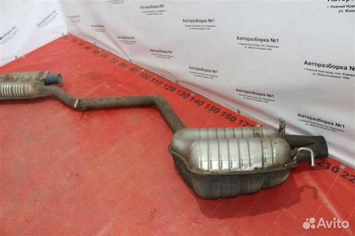 Глушитель в сборе Mercedes-Benz C-Class W204