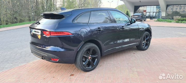 Jaguar F-Pace 2.0 AT, 2018, 90 000 км