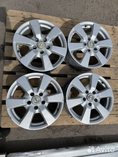 Литые диски r16 nissan 5:114.3 цо 66.1