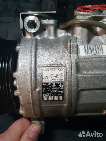 Компрессор кондиционера Mercedes OM642