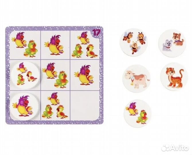 Судоку с картинками игра для малышей