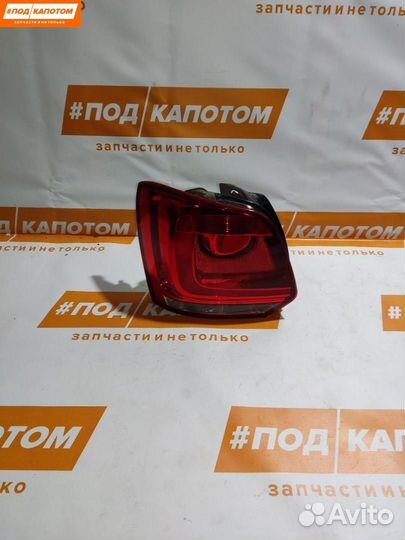 Фонарь задний левый Volkswagen Polo 5 2012