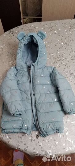 Демисезонная куртка на девочку 86 размер