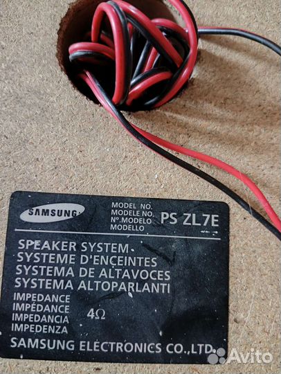 Акустические колонки samsung