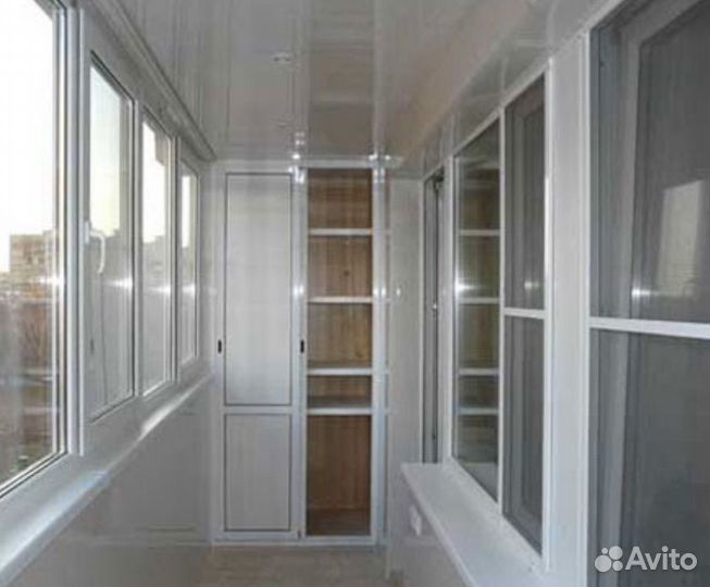 Остекление лоджий, балконов под ключ