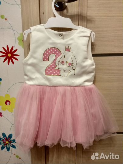 Платье на день рождения 2 годика