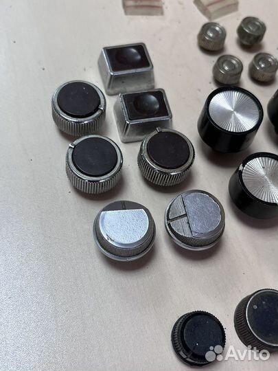 Крышки головок, ручки тембров магнитофонов СССР