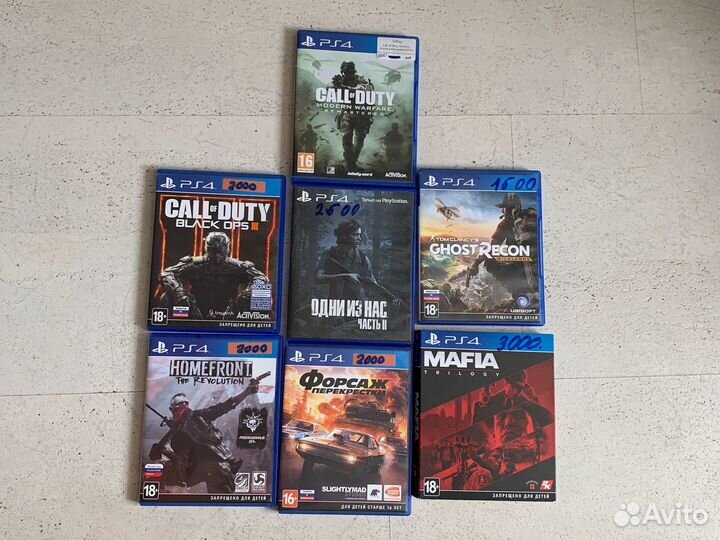 Игры PS4