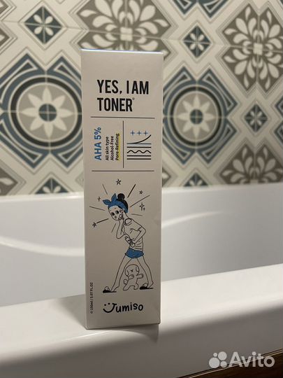 Тонер jumiso Yes,iam toner с aha кислотами
