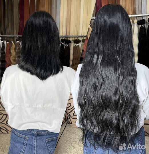 Наращивание биопротеиновых и натуральных волос