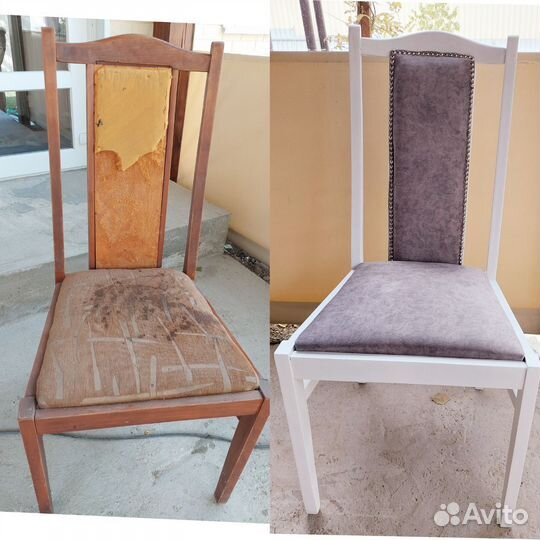 Реставрация, ремонт стульев, столов