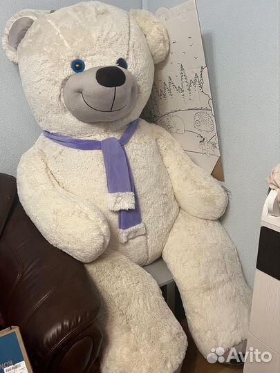 Плюшевый медведь 2 метра