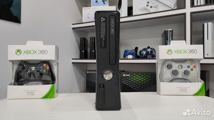 XBox 360 Slim прошитый с играми