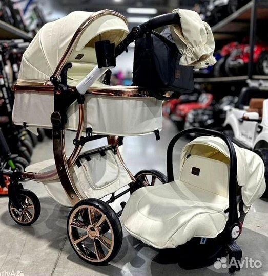 Коляска Luxmom 608 2в1 и 3в1 оригинал