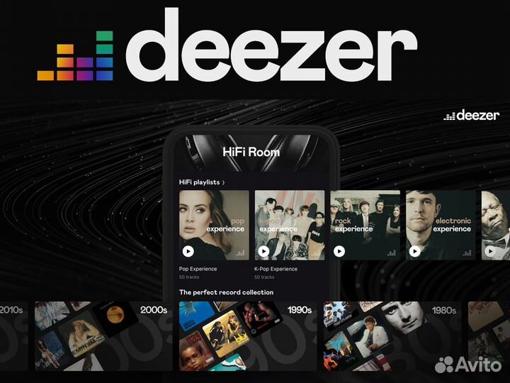 Deezer Premium / 12 месяцев