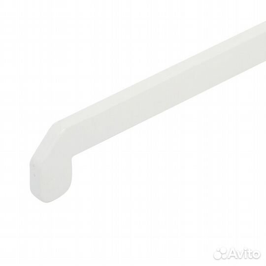 Заглушка торцевая Lux-40 для пвх подоконников бела