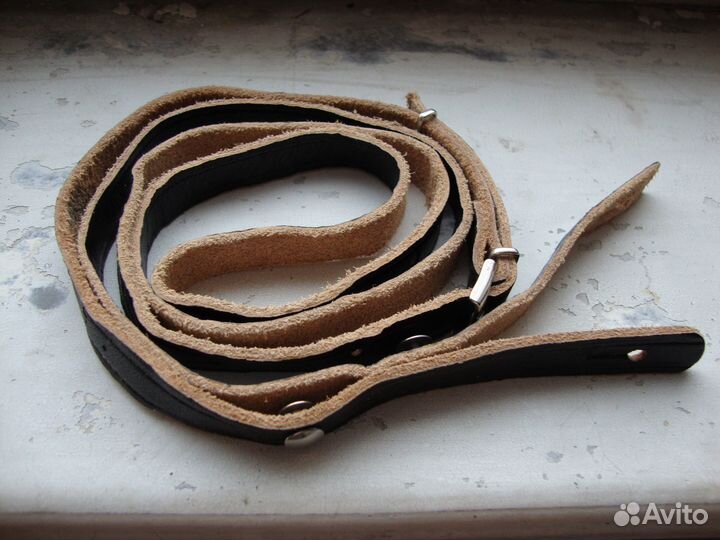 Ремешок кожаный для кофра бинокля комз СССР