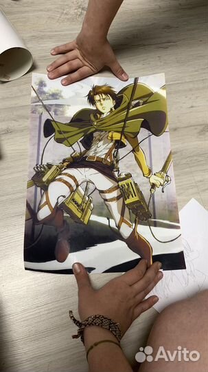 Плакаты аниме а3