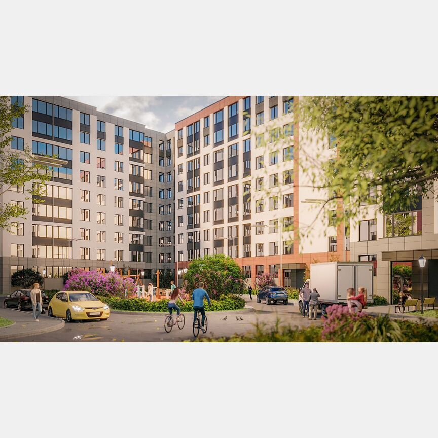 Квартира-студия, 21,2 м², 8/9 эт.