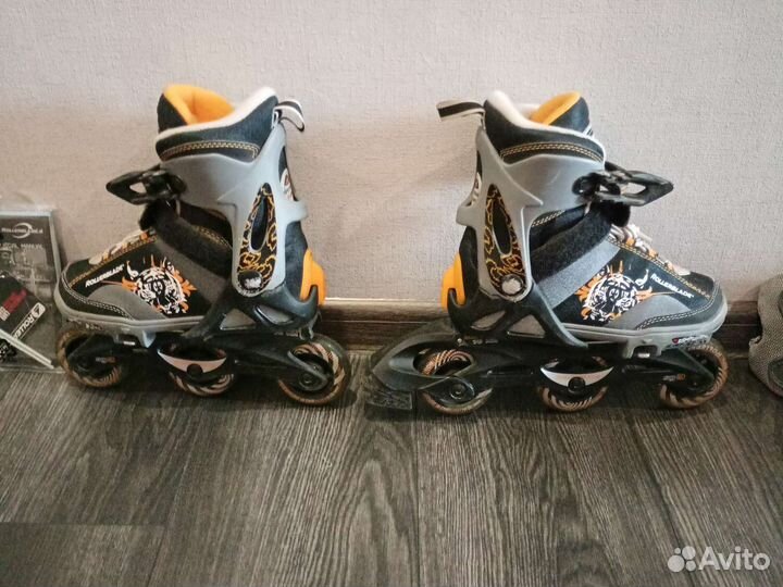 Роликовые коньки детские rollerblade ролики