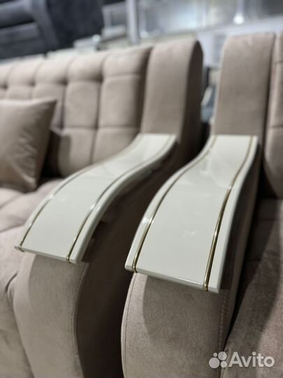 Мягкая Тройка стёганная / мягкая мебель