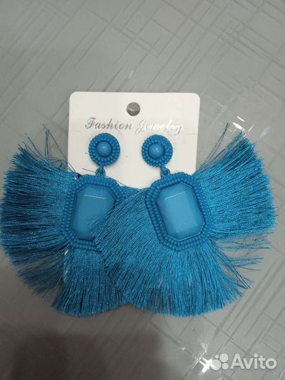 Бижутерия серьги