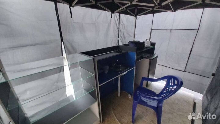 Палатка с мебелью