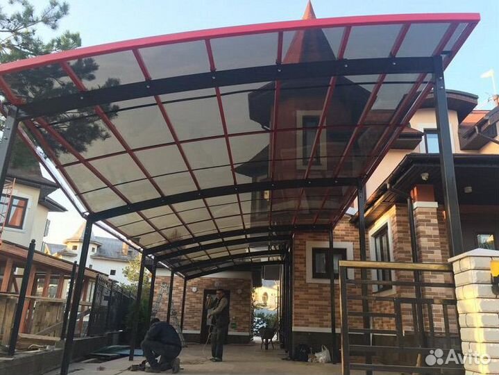 Изготовление навесов