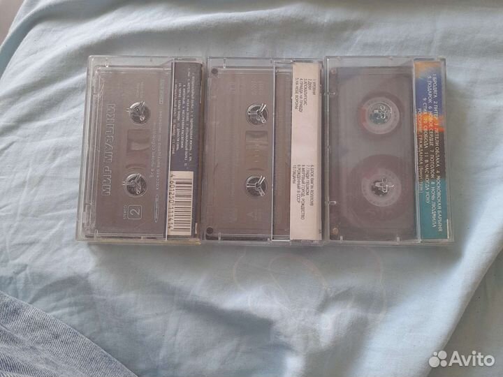 Аудиокассеты (кассеты русский рок)